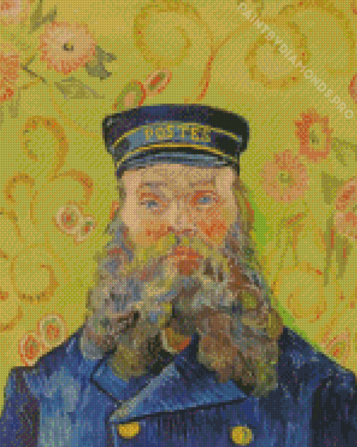 Van Gogh Postman Diamond Painting