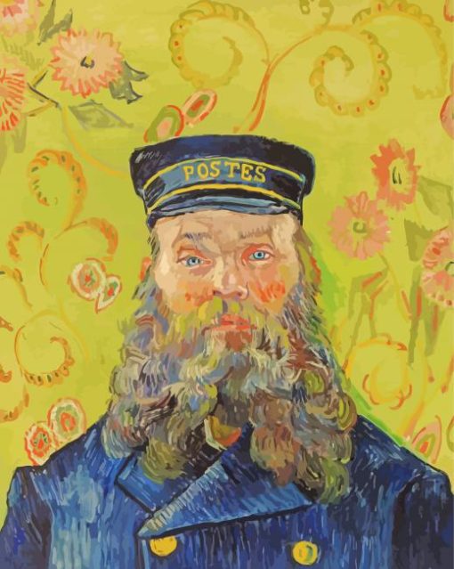 Van Gogh Postman Diamond Painting