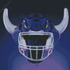 Vikings Team Helmet Diamond Painting