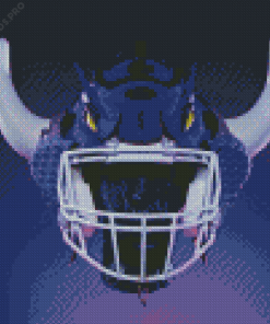 Vikings Team Helmet Diamond Painting