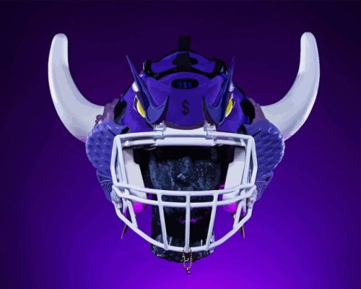 Vikings Team Helmet Diamond Painting