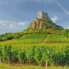 Vineyard In Burgundy Diamond Painting