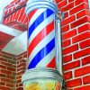 Vintage Barbershop Pole Diamond Painting