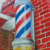 Vintage Barbershop Pole Diamond Painting