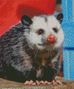 Virginia Opossum Diamond Painting