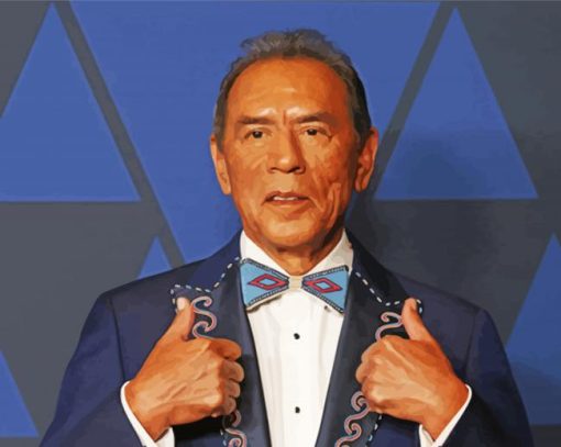 Wes Studi Diamond Painting