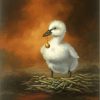 White Duckling Art Diamond Painting