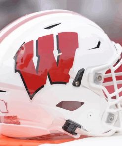 Wisconsin Badgers Helmet Diamond Painting