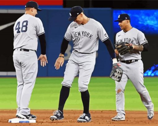 Yankees Players Diamond Painting