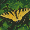 Yellow Monarch Butterfly Diamond Painting