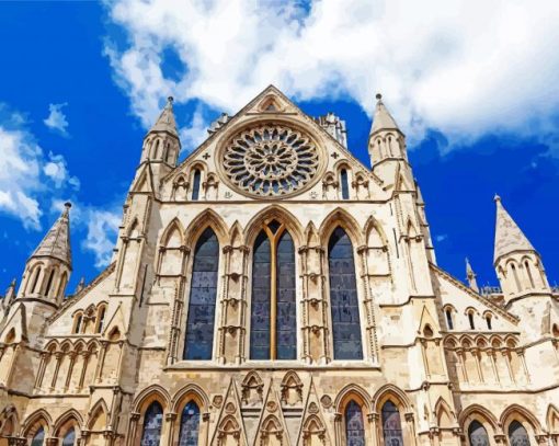 York Minster Basilique Diamond Painting