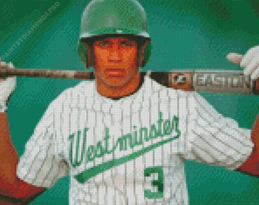 Young Alex Rodriguez Diamond Painting