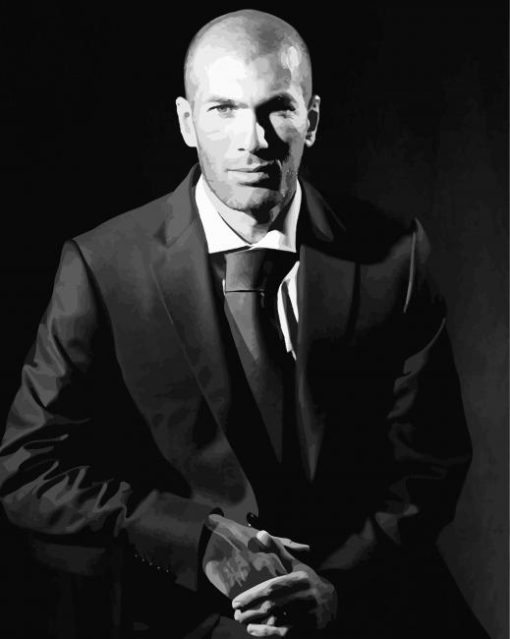 Zinedine Zidane Diamond Painting