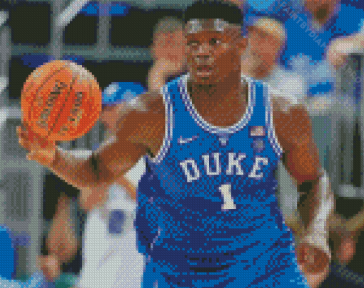 Zion Williamson Diamond Painting