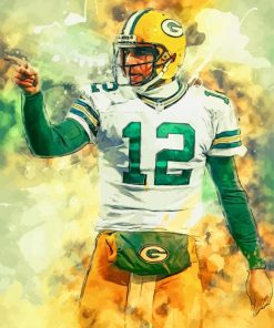 Aaron Green Bay Packers Diamond Painting