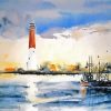 Abstarct Barnegat Lighthouse Diamond Painting