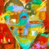 Abstract Heartbreak Diamond Painting