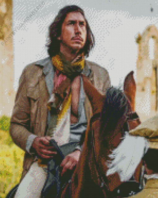 Adam Driver Diamond Painting