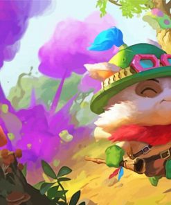 Adventurous Teemo Diamond Painting