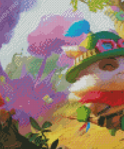 Adventurous Teemo Diamond Painting