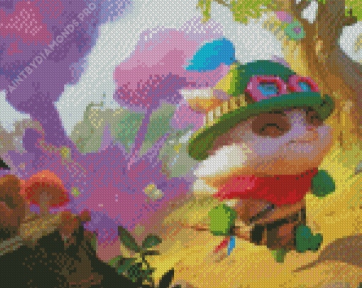 Adventurous Teemo Diamond Painting