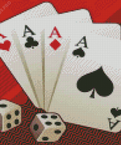 Aesthetic Casino Cards Diamond Painting