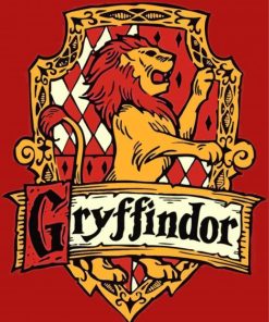 Aesthetic Gryffindor Diamond Painting