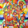 African People Diamond Painting