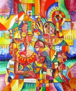 African People Diamond Painting