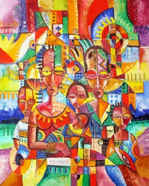 African People Diamond Painting