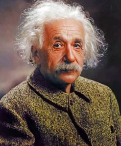 Albert Einstein Portrait Diamond Painting