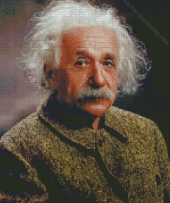 Albert Einstein Portrait Diamond Painting