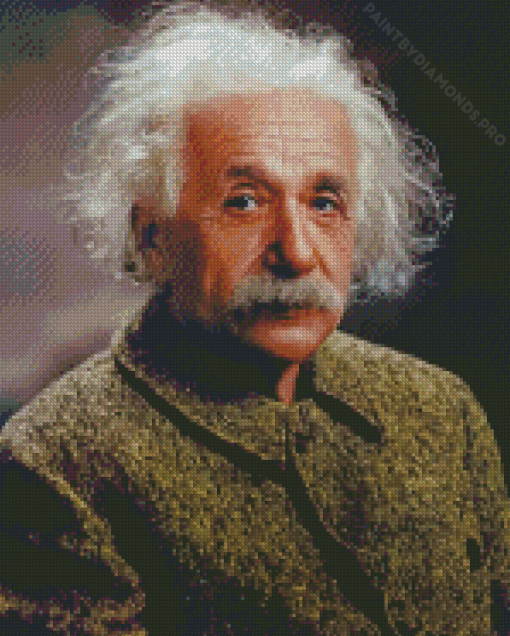 Albert Einstein Portrait Diamond Painting