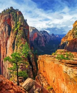 Angels Landing Zion Diamond Painting