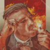 Arthur Smoking Diamond Painting