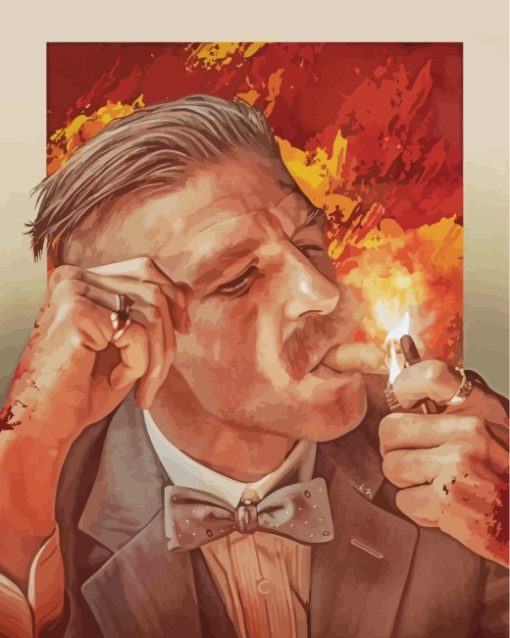 Arthur Smoking Diamond Painting