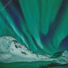 Aurora Lights Diamond Painting