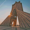 Azadi Tower Tehran Diamond Painting