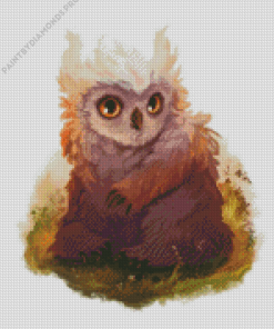 Baby Owlbear Diamond Painting