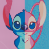 Baby Stitch And Angel Diamond Painting