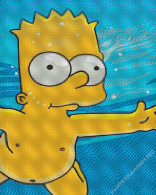 Bart Simpson Diamond Painting