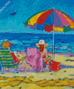 Beach Time Diamond Painting