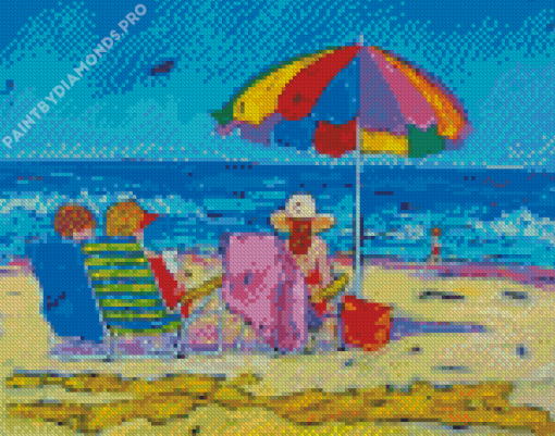 Beach Time Diamond Painting