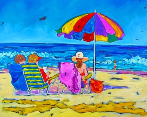 Beach Time Diamond Painting