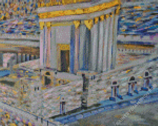 Beit Hamikdash Temple Diamond Painting