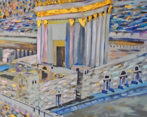 Beit Hamikdash Temple Diamond Painting