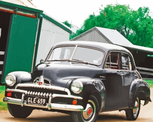 Black Fj Holden Diamond Painting