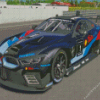 Bmw M8 Gte Cartoon Diamond Painting