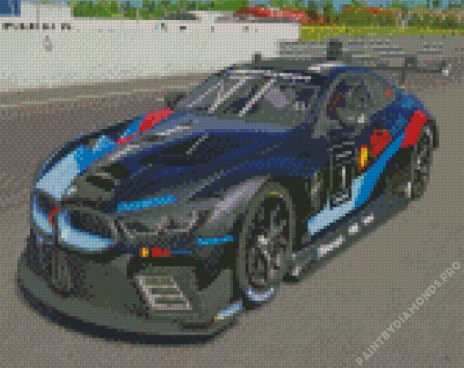 Bmw M8 Gte Cartoon Diamond Painting