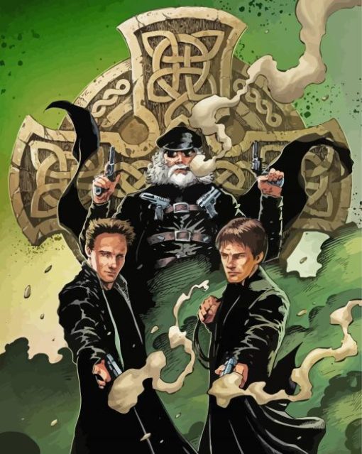 Boondocks Saints Poster Diamond Painting